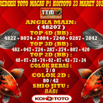 Prediksi Macau P1