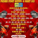 PREDIKSI SYDNEY