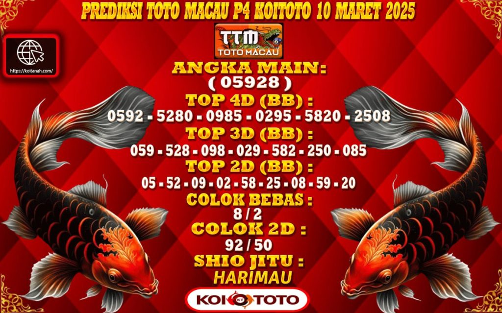 Prediksi Macau P4 