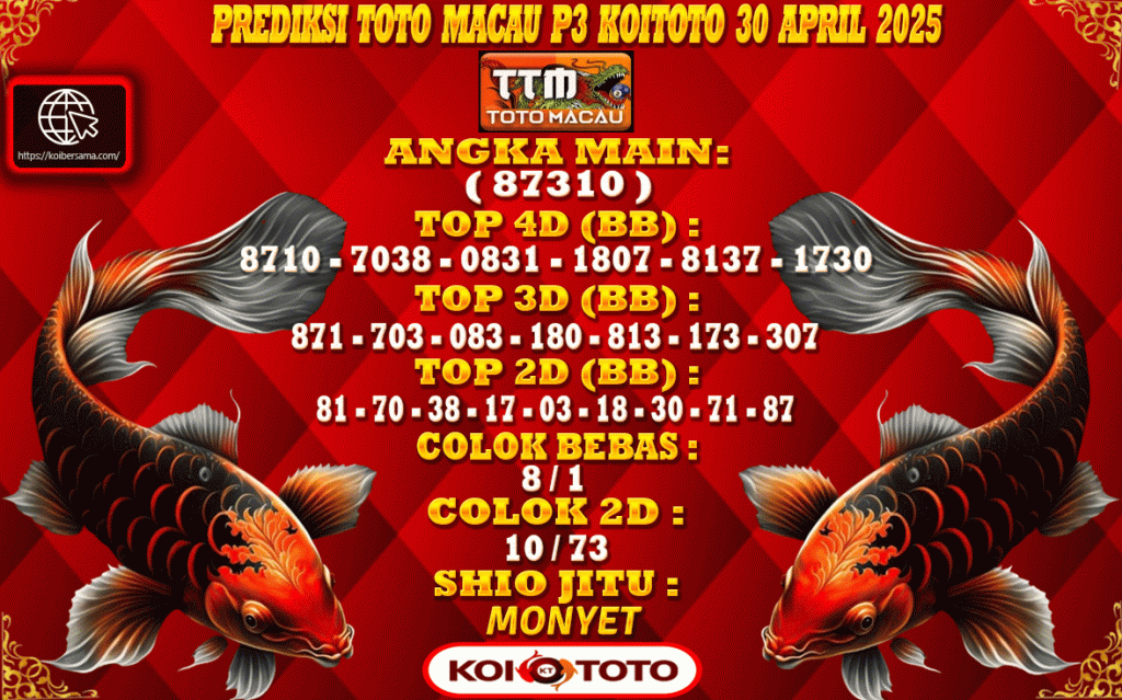 Prediksi Macau P3