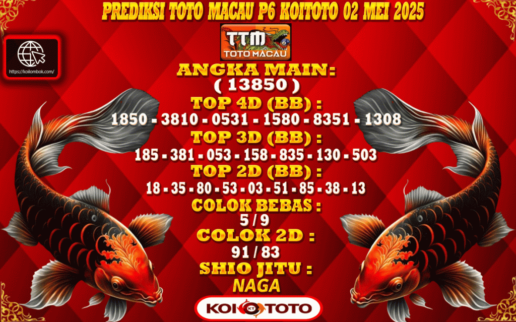 Prediksi Macau P6